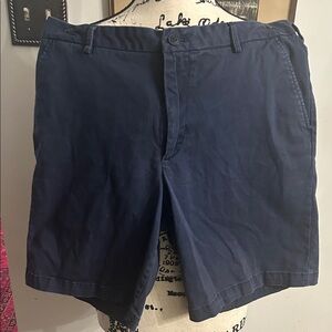 Izod Saltwater Classic Navy Men's Shorts 34”
